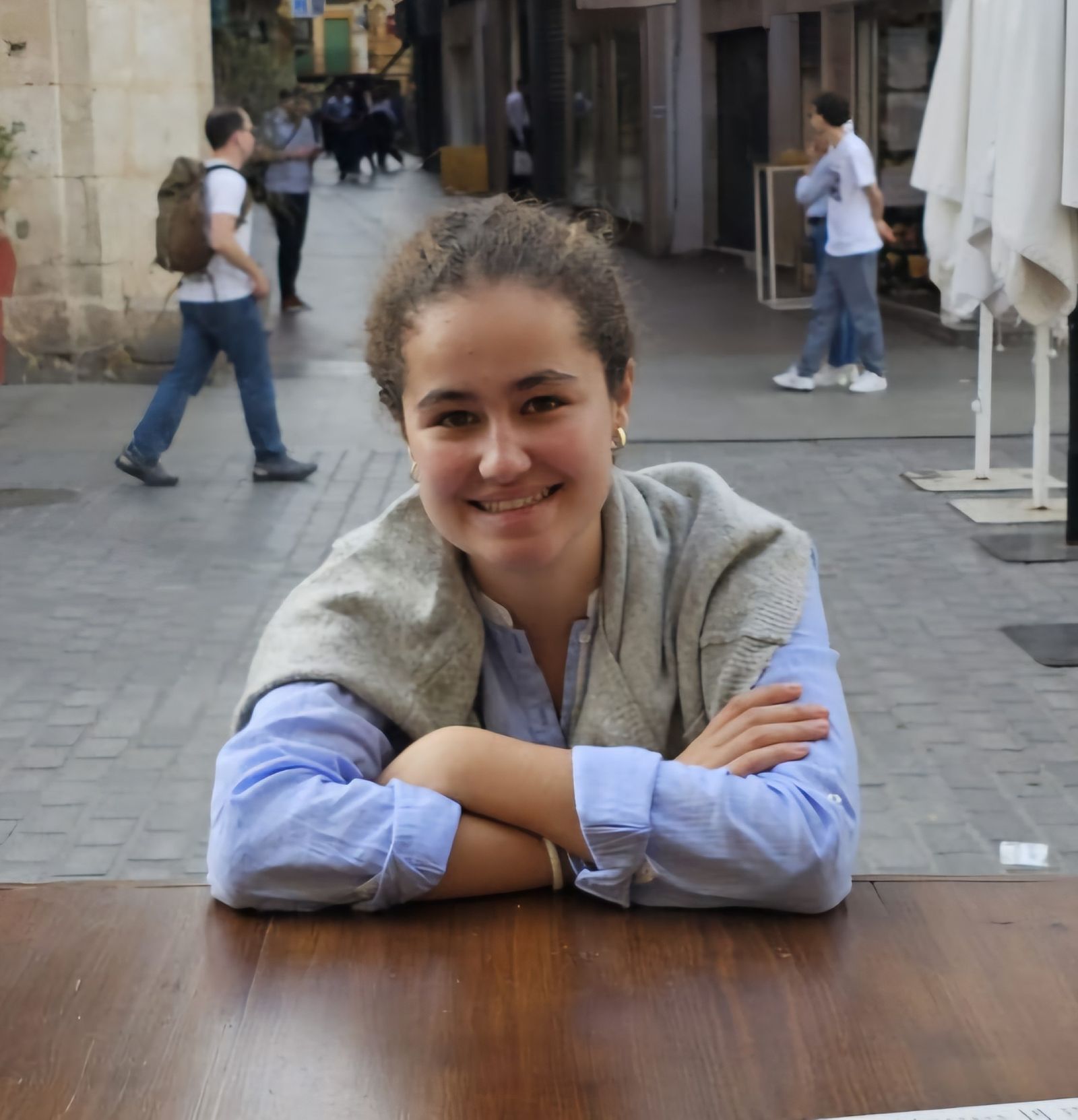 La alumna sevillana Mercedes Lozano.