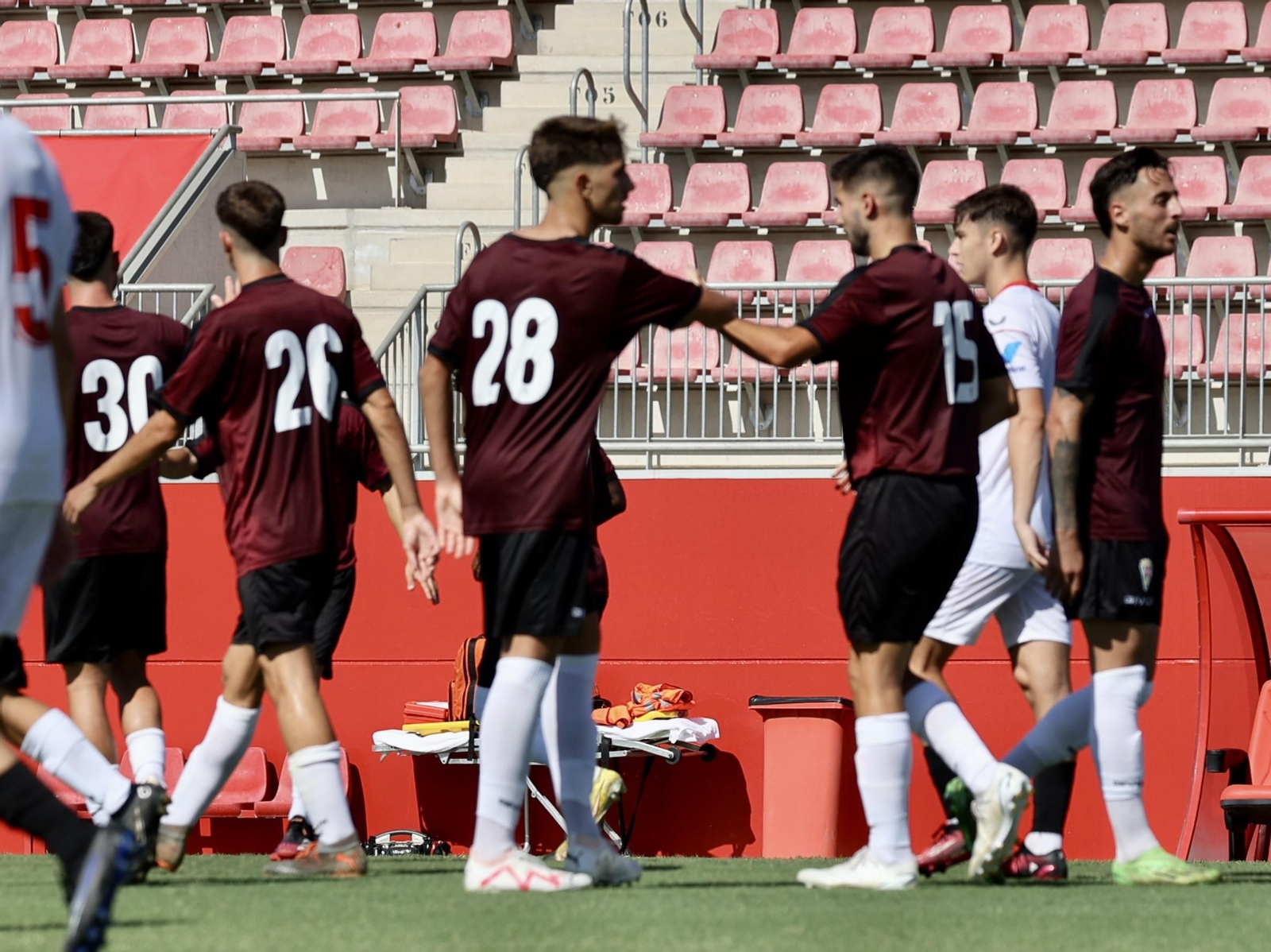 La derrota del Córdoba CF ante el Sevilla Atlético en su cuarto test de pretemporada, en imágenes