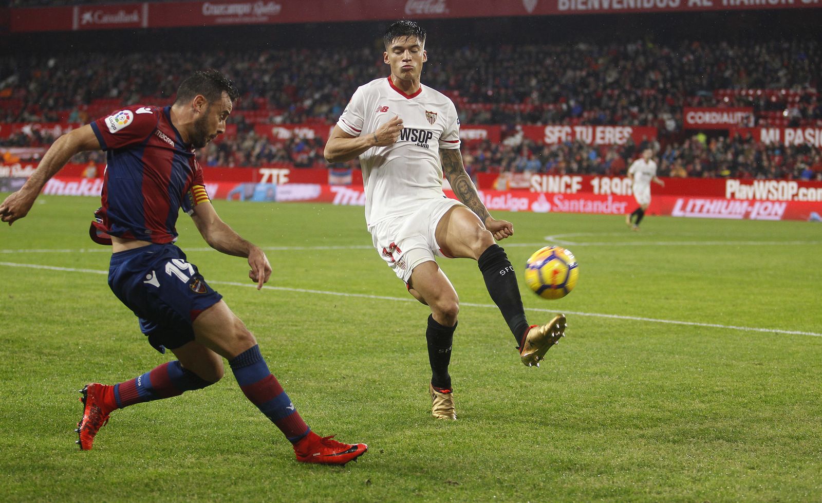 Las imágenes del Sevilla-Levante