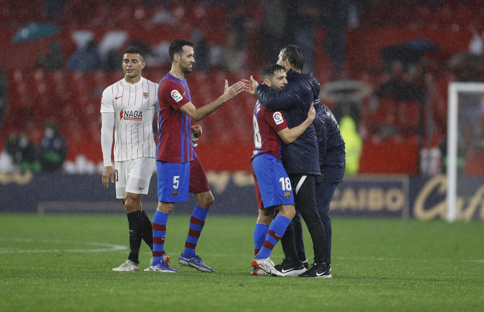 Las imágenes del Sevilla fc-Barcelona