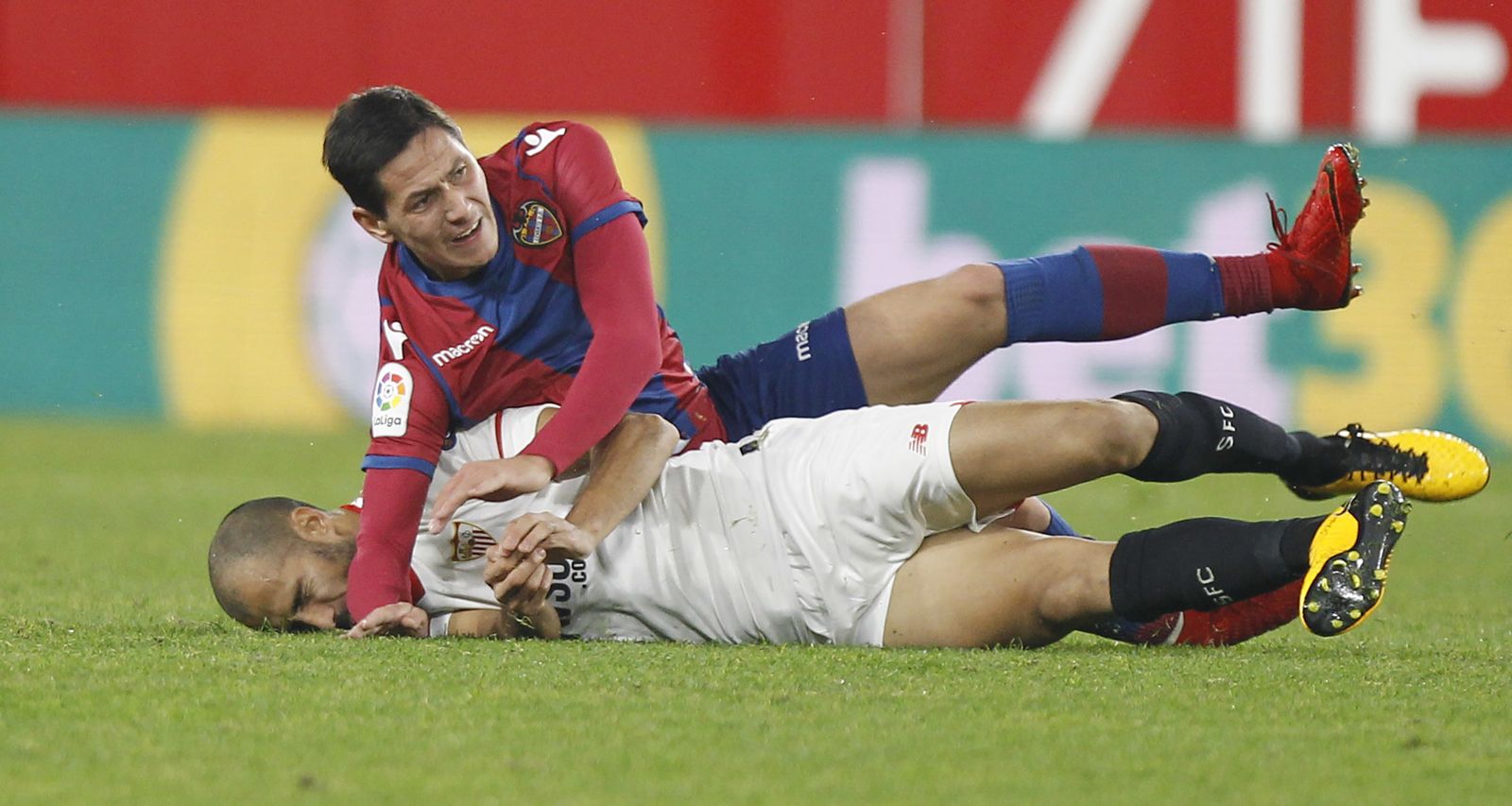 Las imágenes del Sevilla-Levante