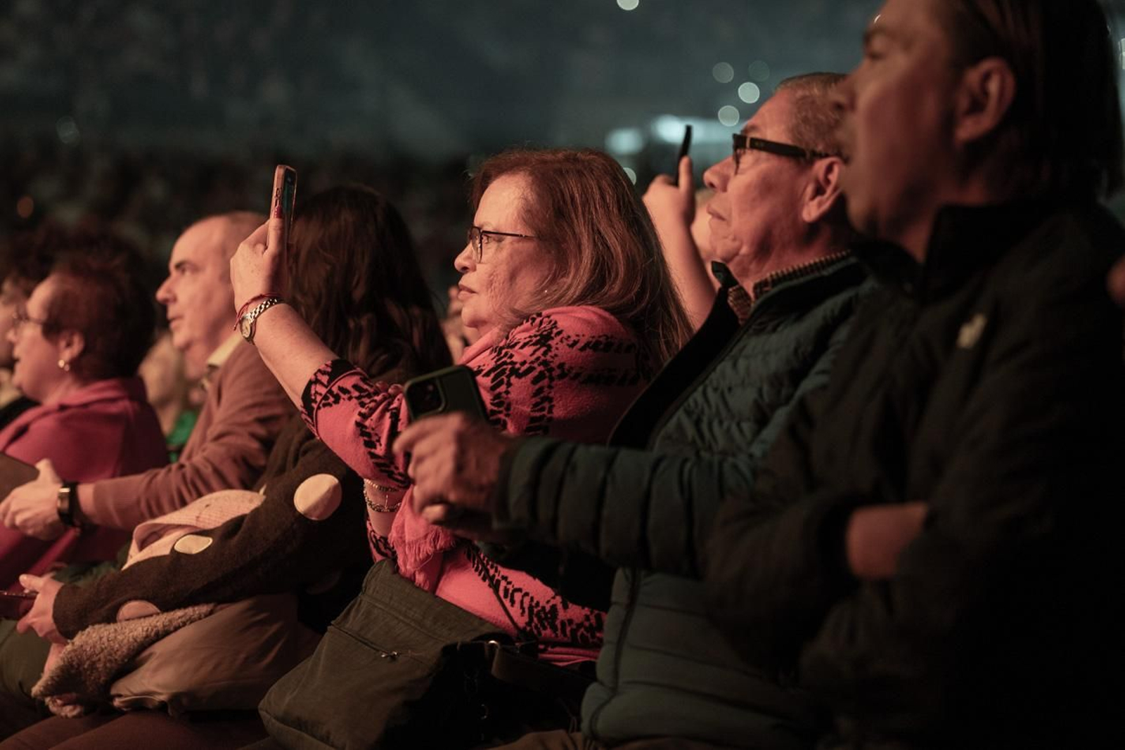 Así se disfruta en Jaén del concierto de Raphael, "Raphaelísimo"