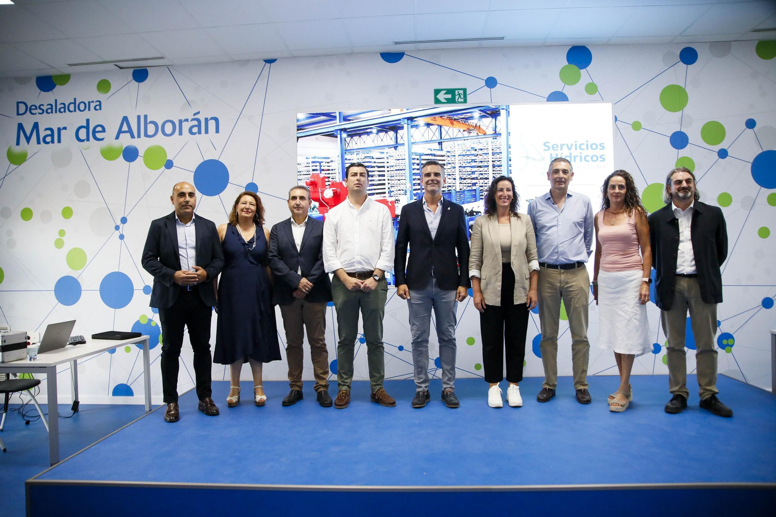 Las imágenes de la desaladora Mar de Alborán