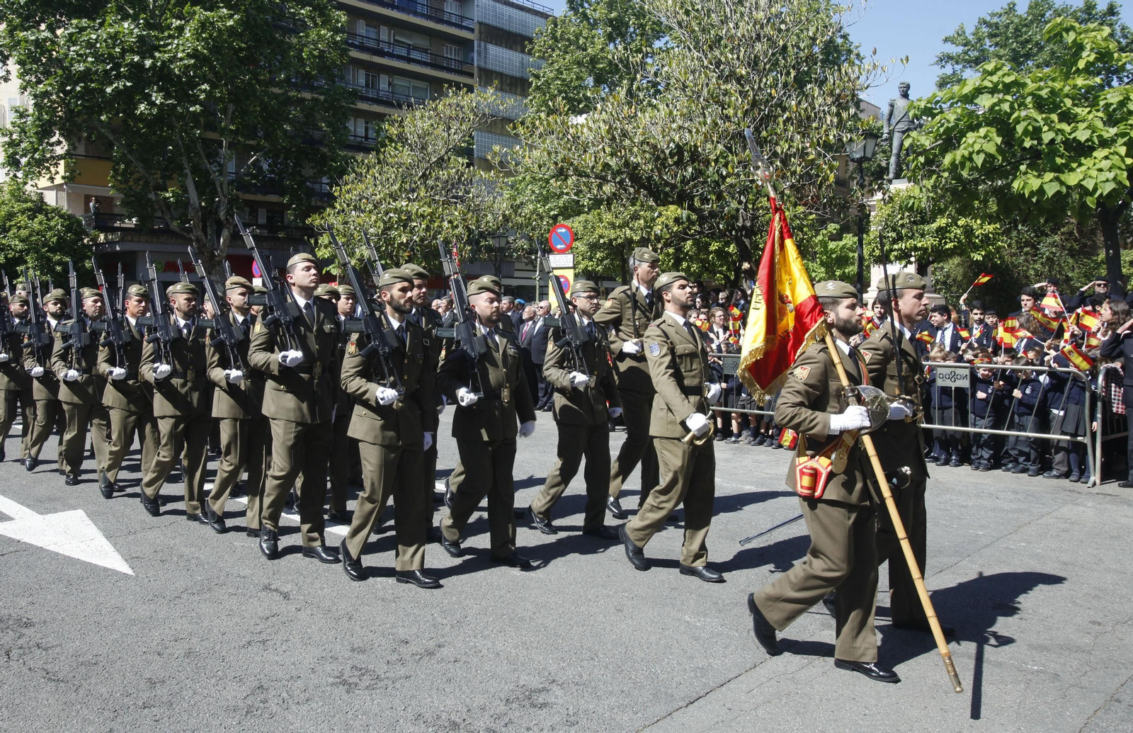 Homenaje a Daoiz en la Gavidia.