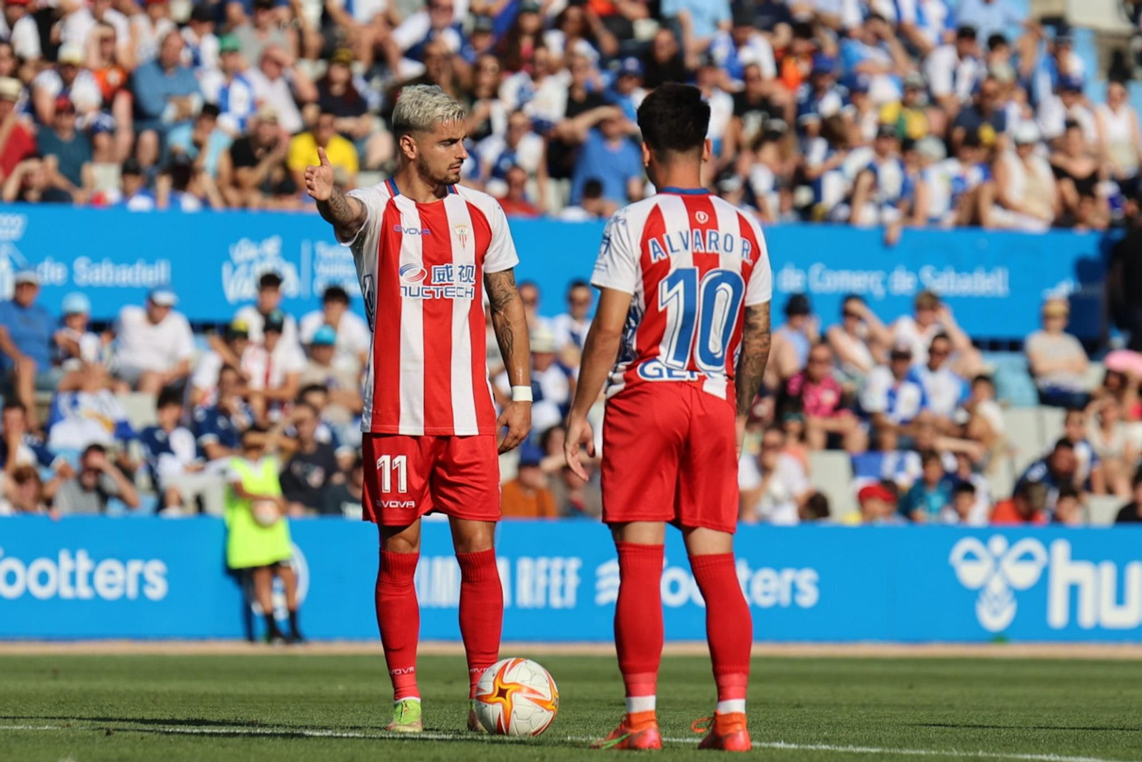 Las mejores fotos del Sabadell - Algeciras CF