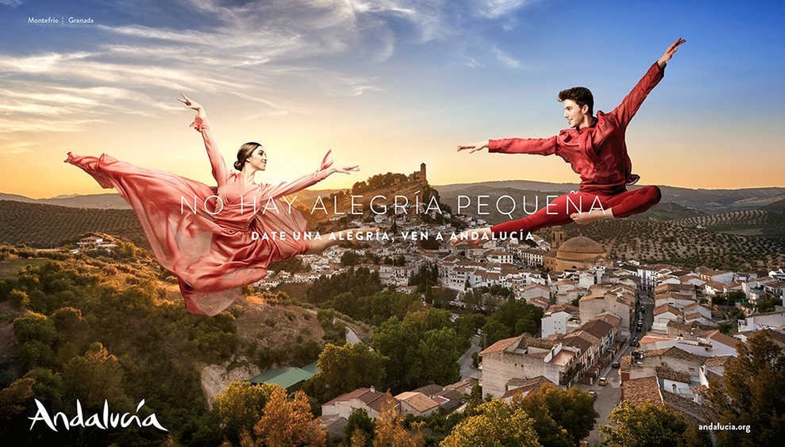 Imagen de Montefrío en el spot publictario de Turismo de Andalucía