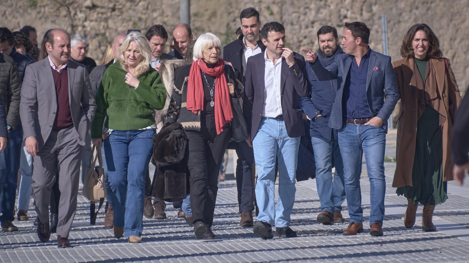 Bruno García, durante su presentación como candidato del PP a la Alcaldía de Cádiz.