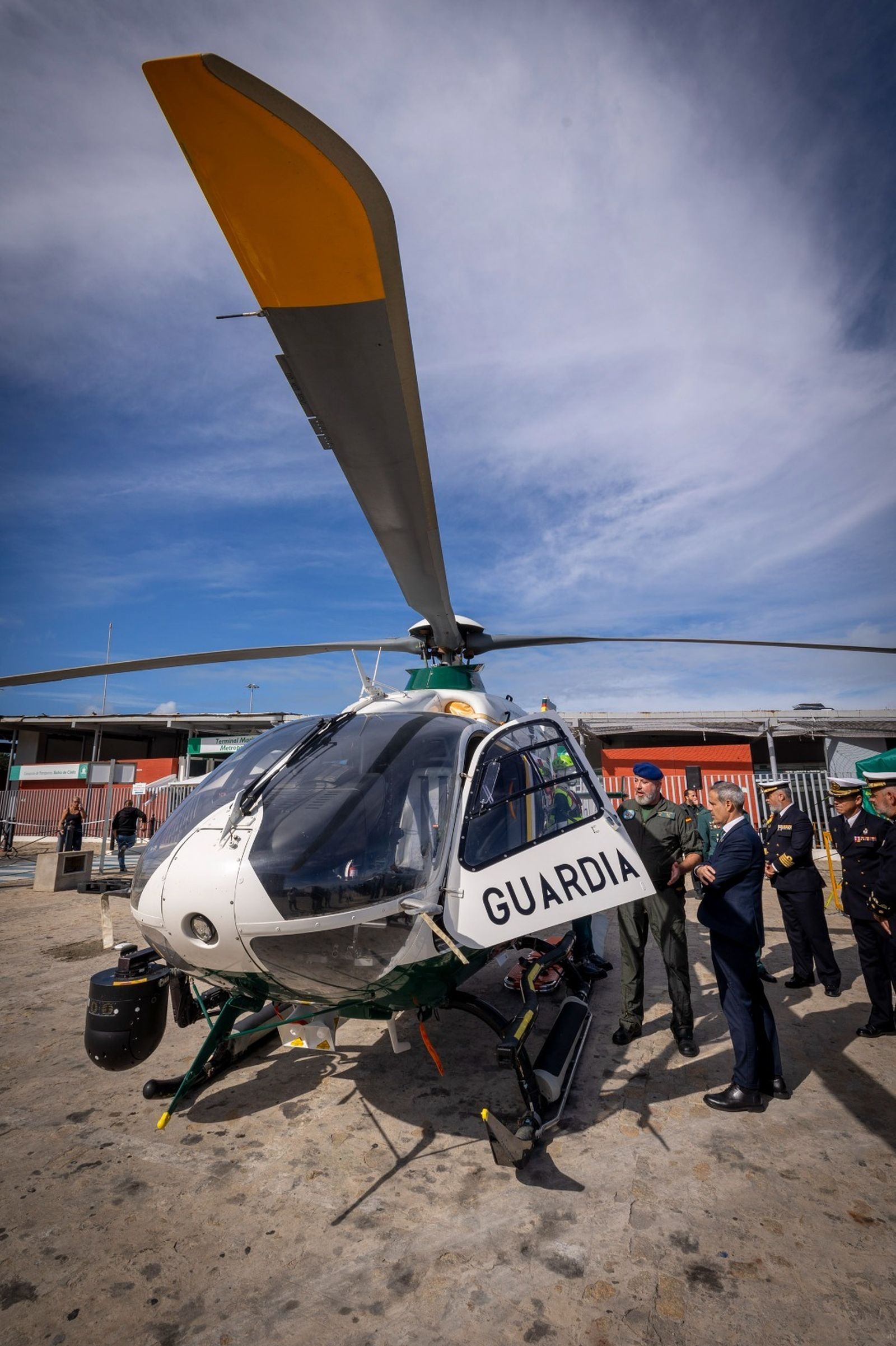 La Guardia Civil celebra en Cádiz el 50 aniversario de su Unidad Aérea