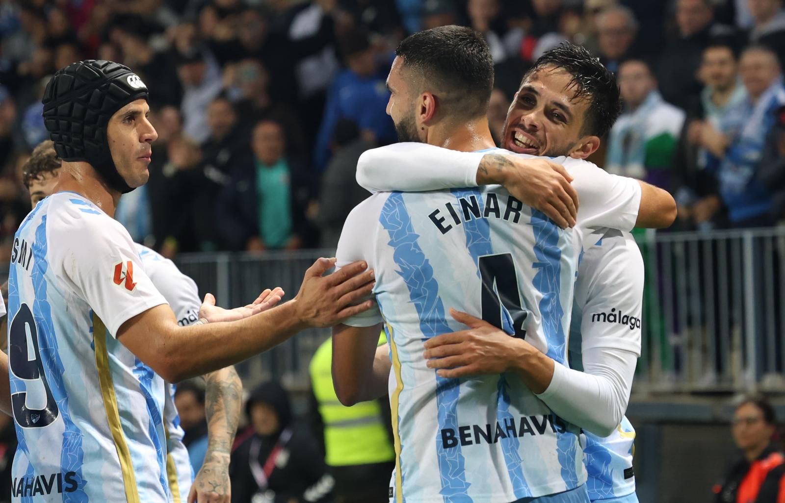 El Málaga CF-Eldense, en fotos