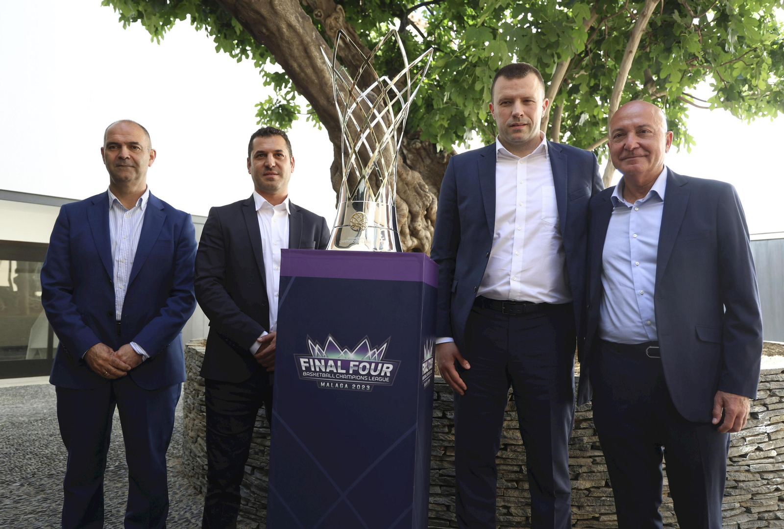 El sorteo de la Final Four de la BCL en Málaga, en fotos