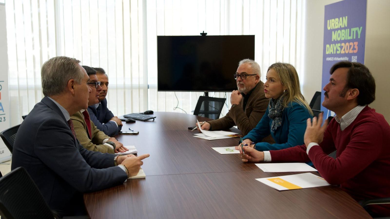 Reunión de Vox con concejales del gobierno local de Sevilla.