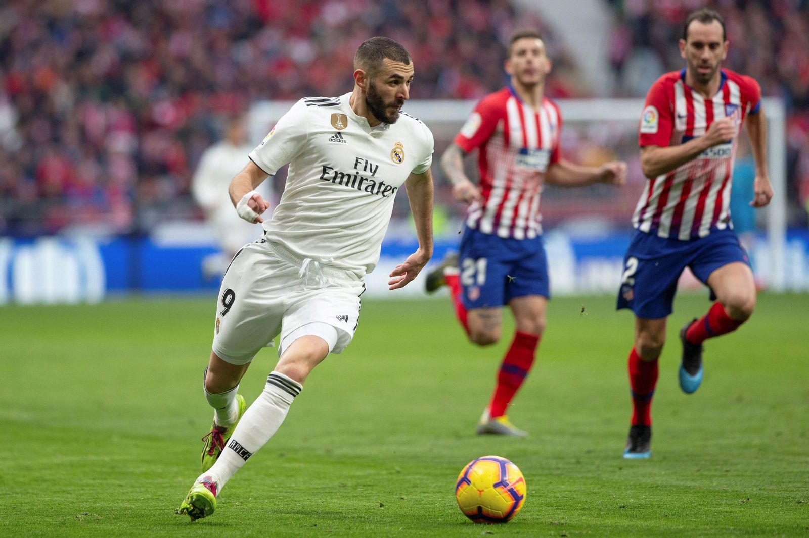 Las imágenes del Atlético de Madrid-Real Madrid