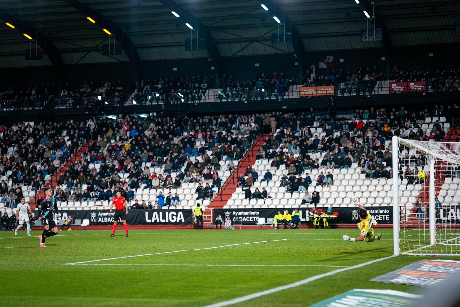 Albacete-Málaga CF, en fotos