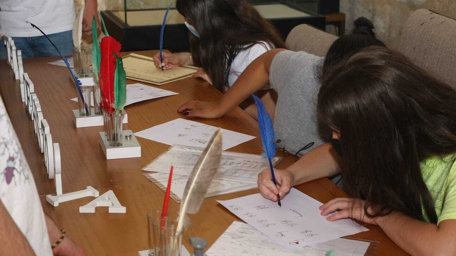 Talleres en el Archivo Histórico.