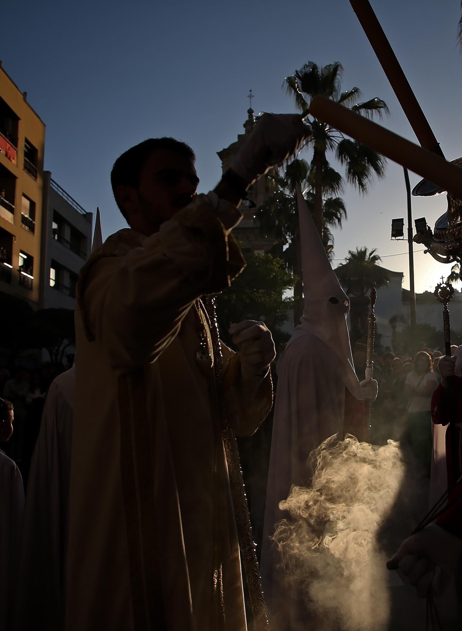 Fotos del Lunes Santo en Algeciras: Coronado de Espinas y La Columna
