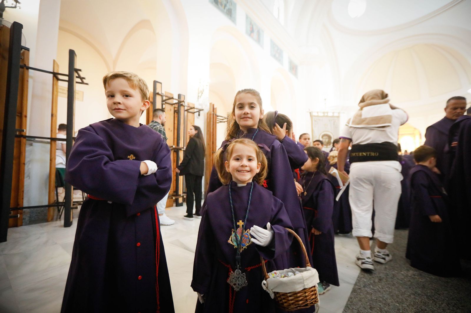 La procesión del Encuentro, en imágenes