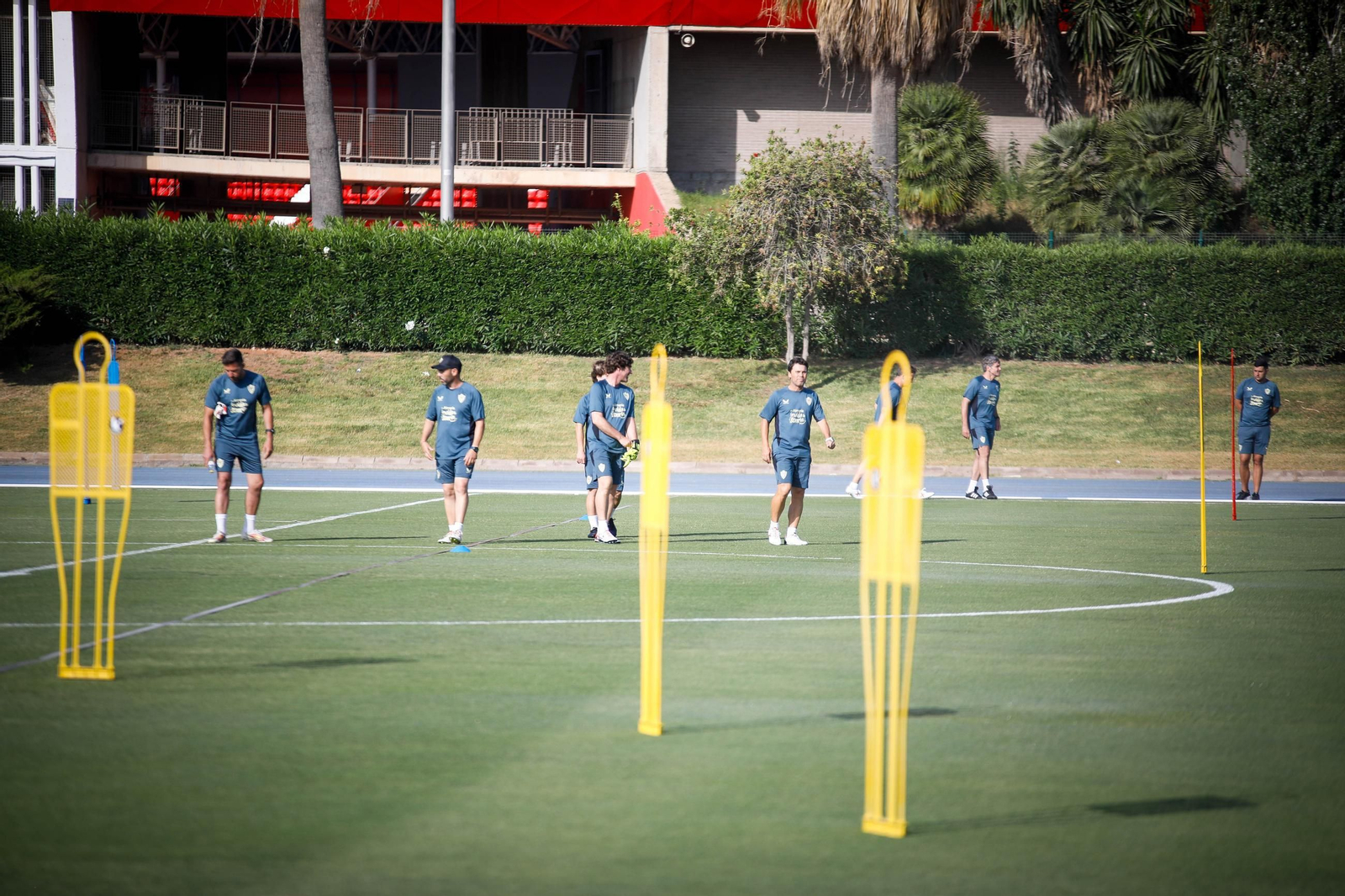 Primer entrenamiento pretemporada del Almería, en imágenes