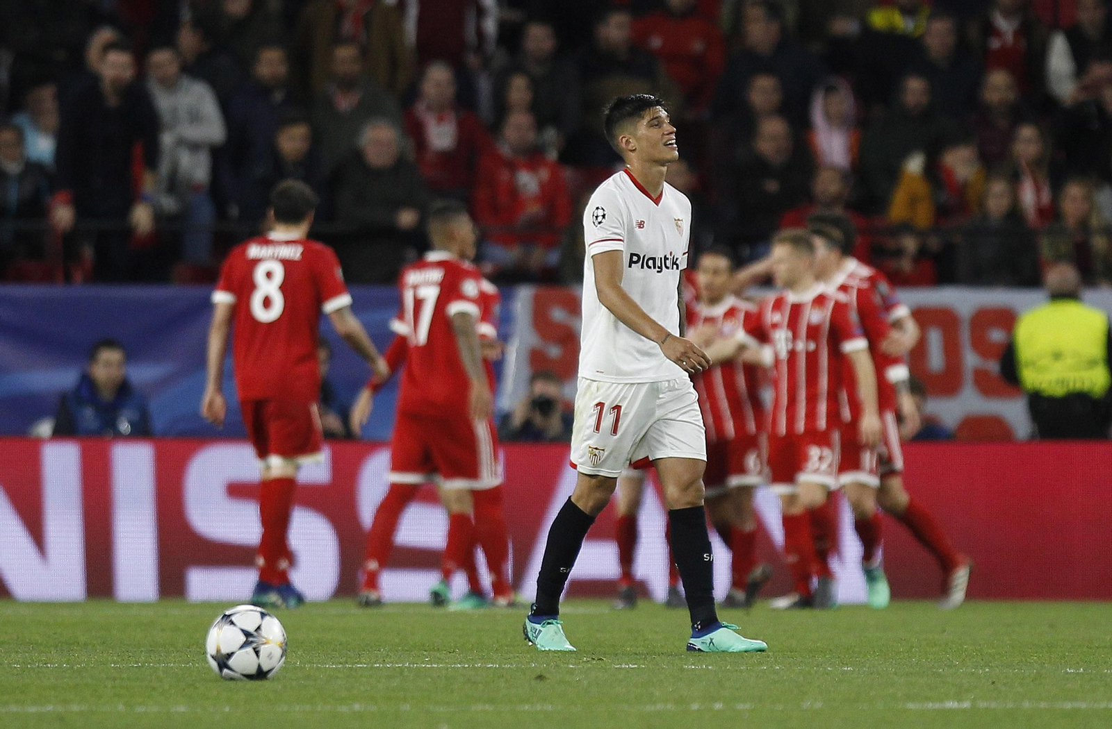 Las imágenes del Sevilla-Bayern Múnich