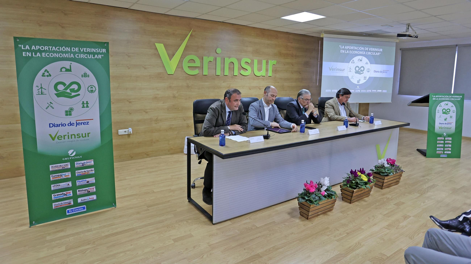 Imágenes de la jornada 'La aportación de Verinsur a la economía circular'