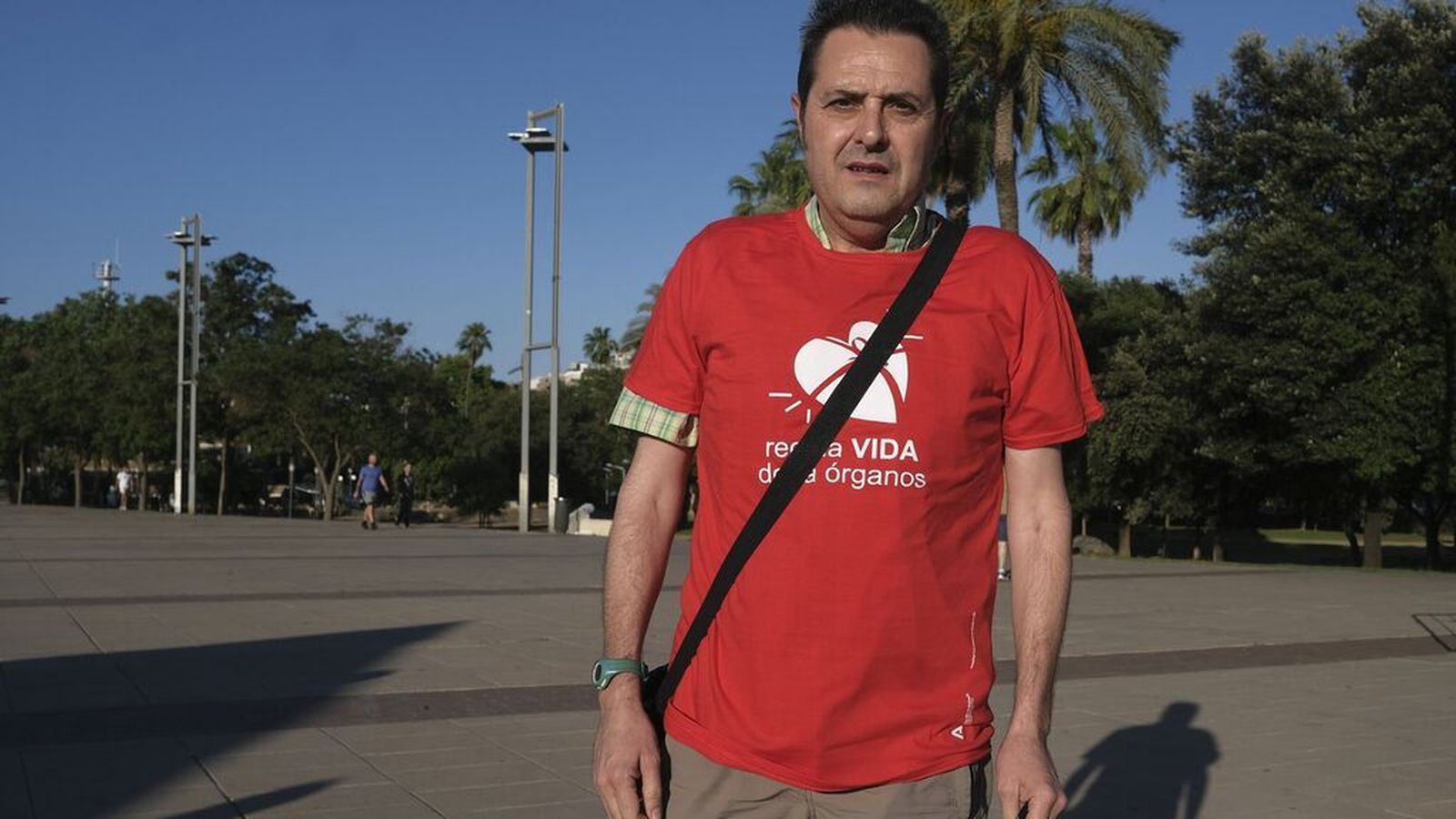 Paco Rojas, paciente trasplantado de corazón.