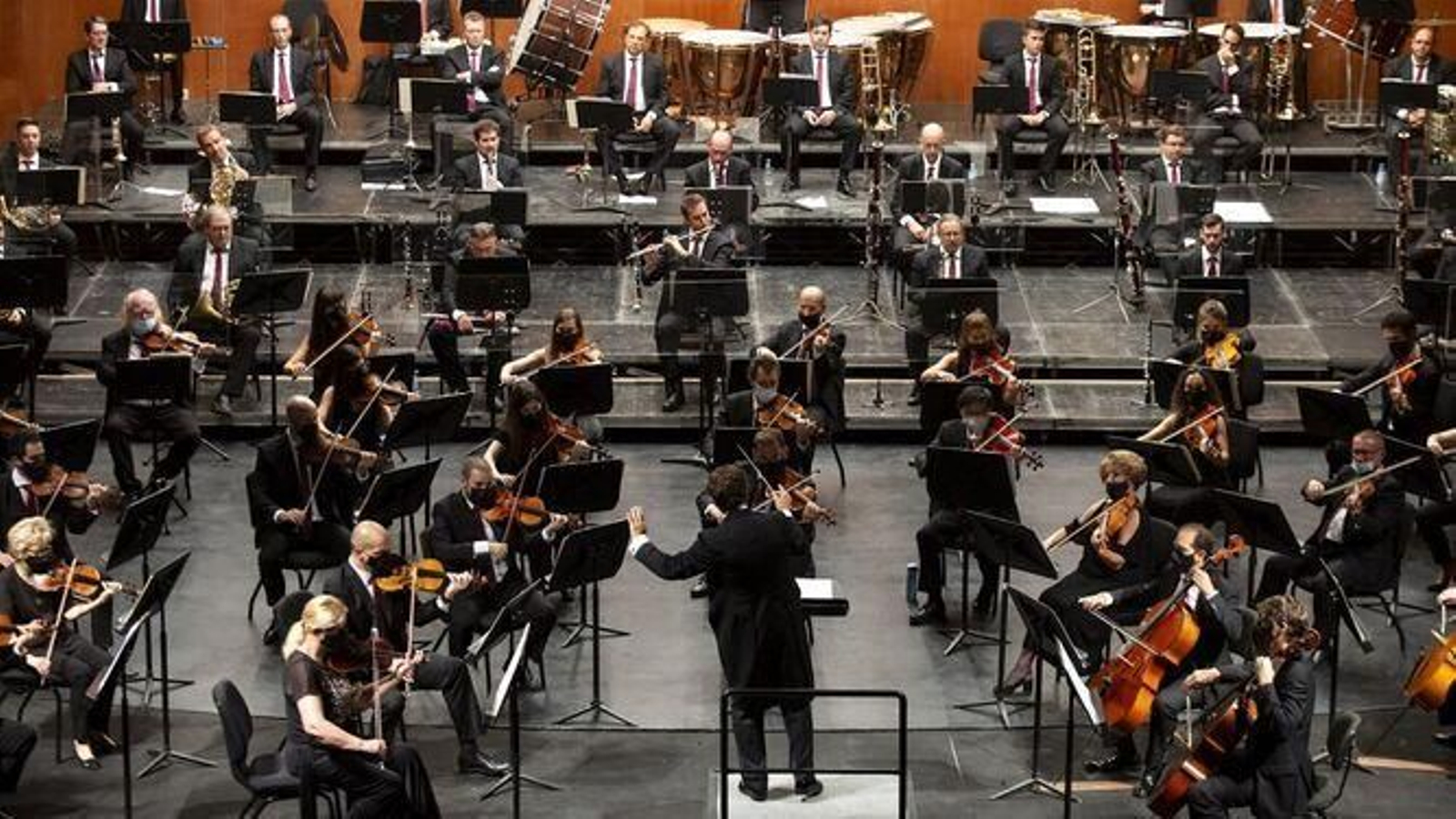 Orquesta Filarmónica de Málaga.