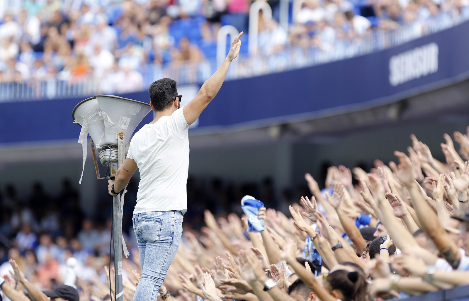 El Málaga CF-Córdoba CF, en imágenes