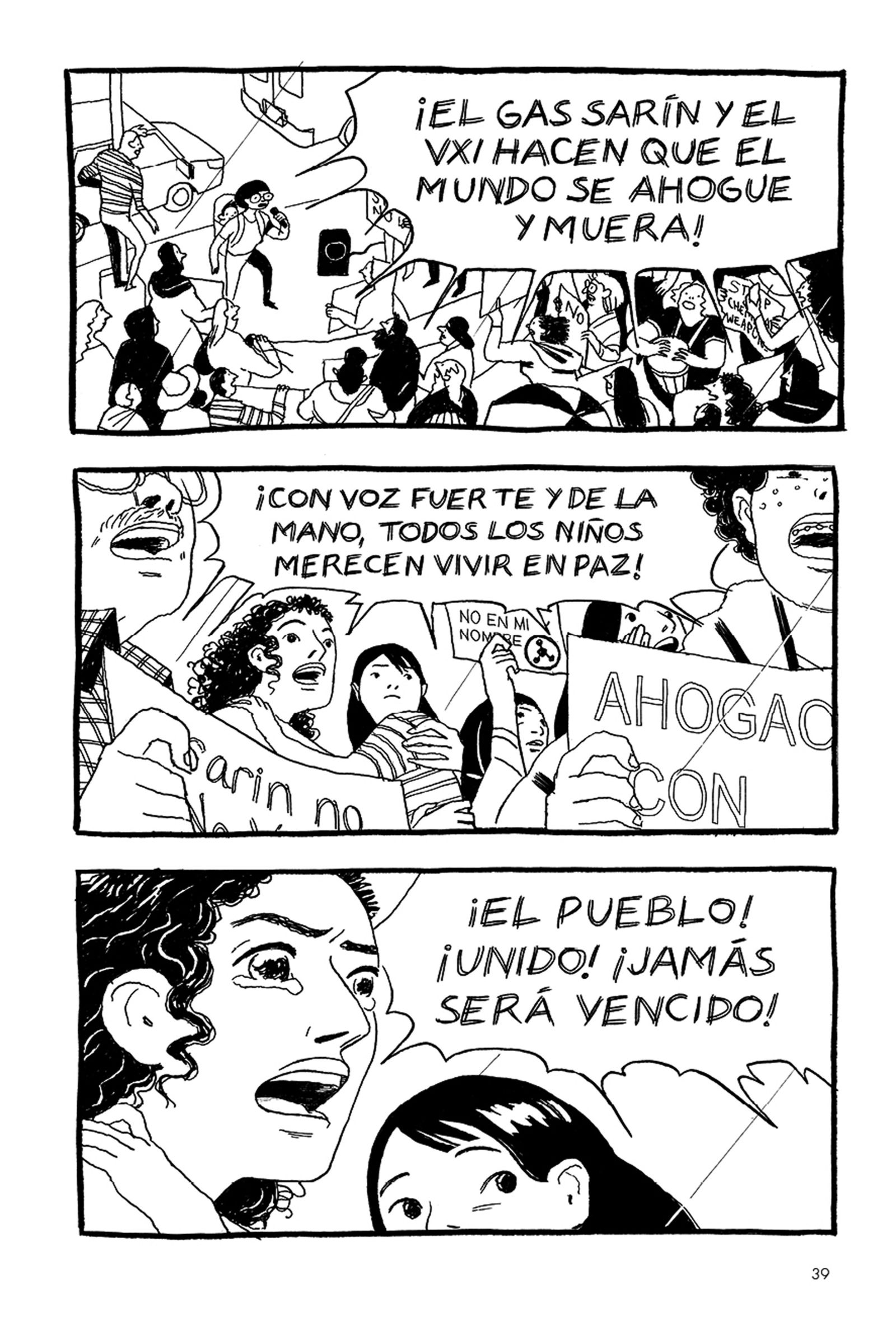 'El difícil mañana'.