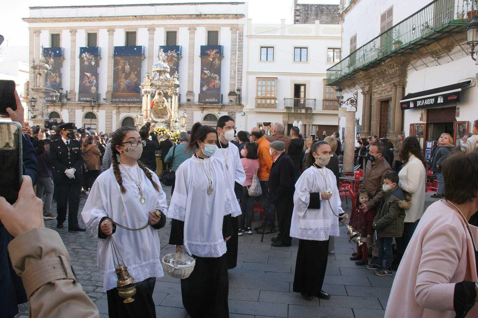 Salida extraordinaria de la Patrona, la Virgen de los Milagros