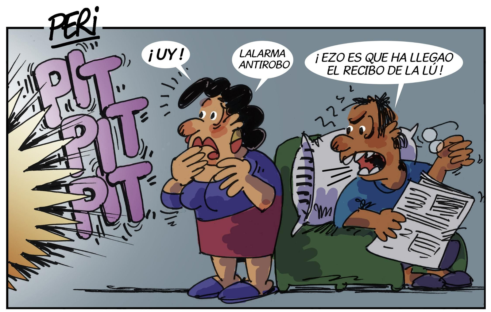 El chiste de Peri. El chiste de Peri.