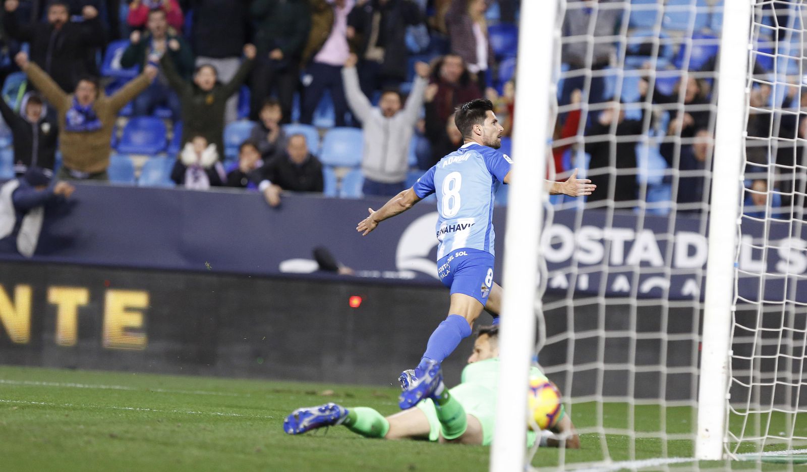 Las imágenes del Málaga-Almería.