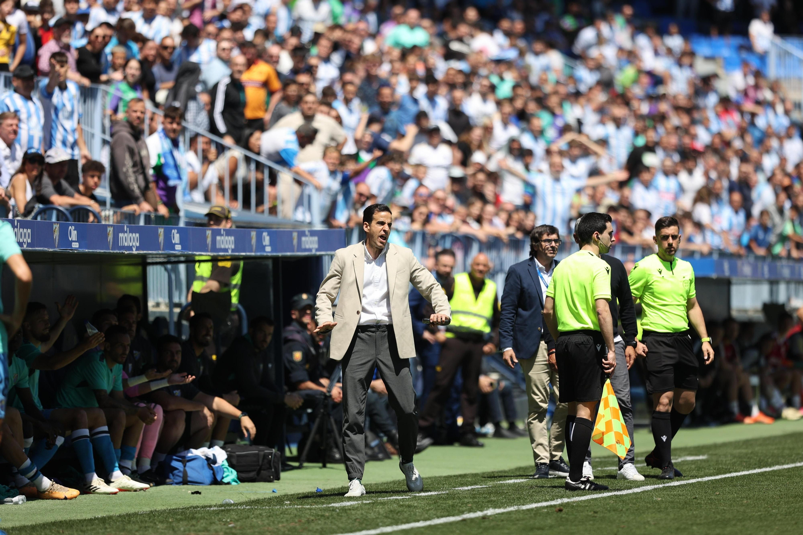 Las fotos del Málaga CF - Real Murcia