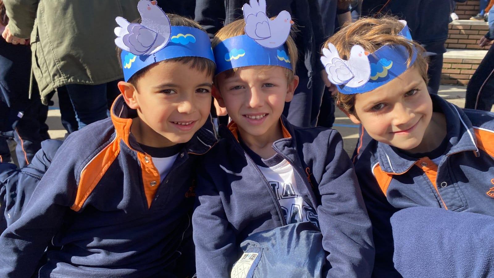 Alumnos del colegio divina Pastora.