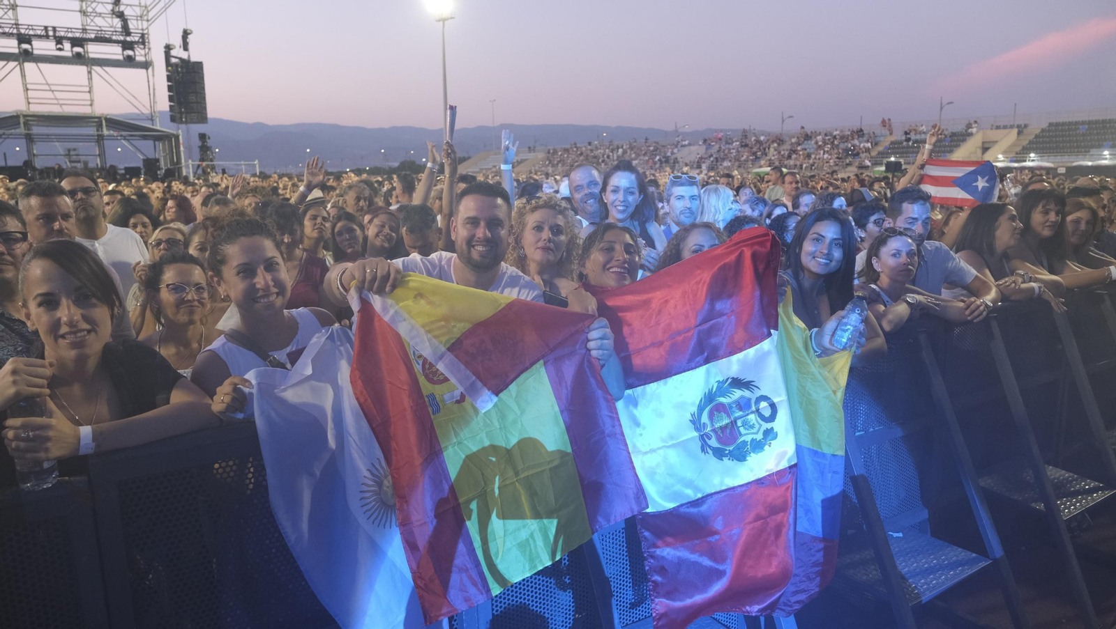 Concierto de Marc Anthony en Roquetas, en imágenes