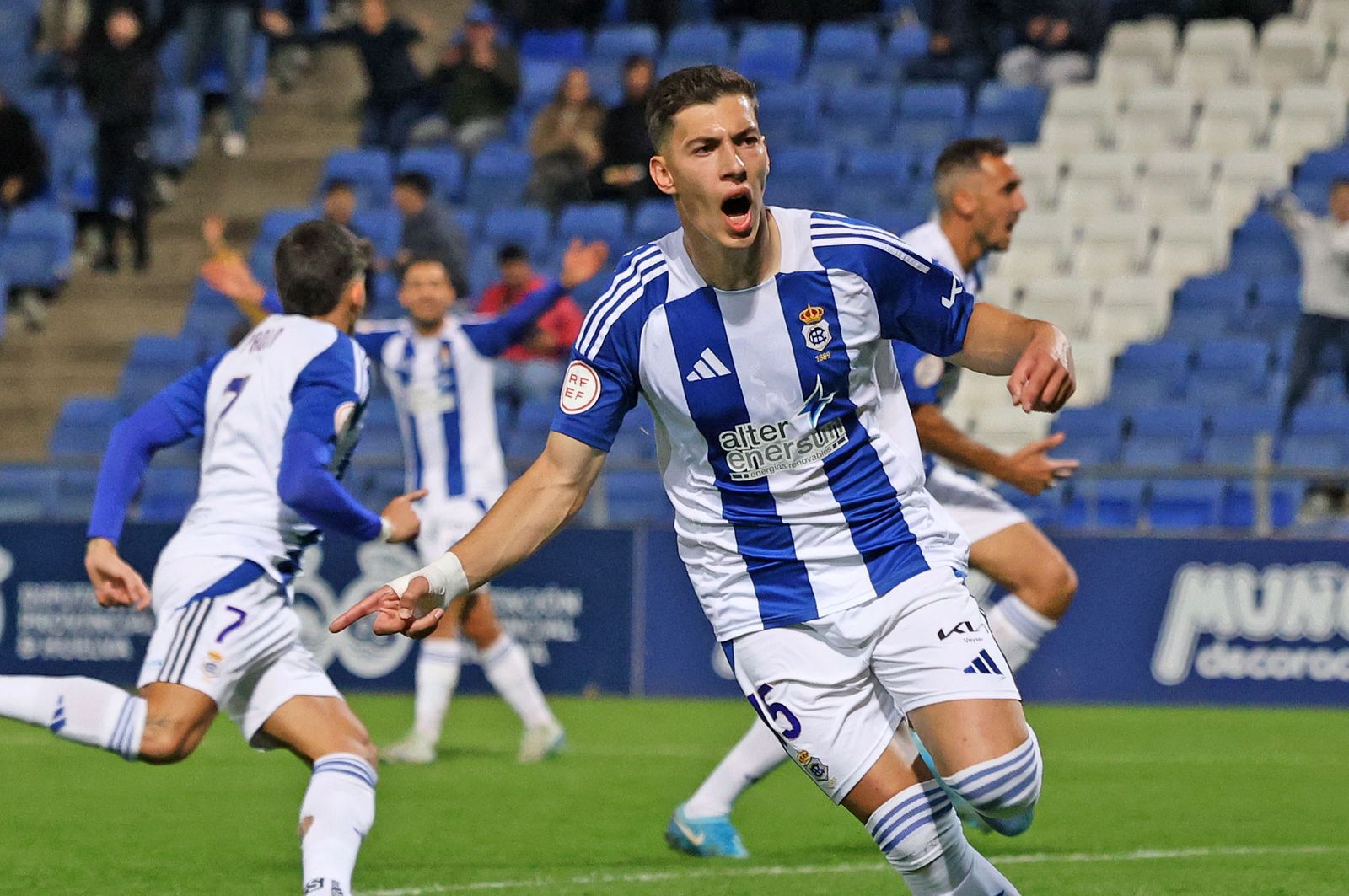 Imágenes del Recreativo de Huelva-Hércules CF