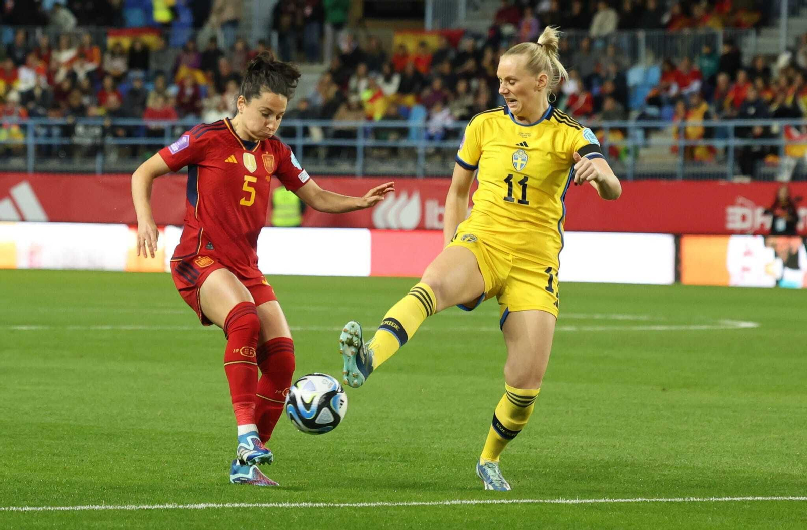 España - Suecia, en fotos