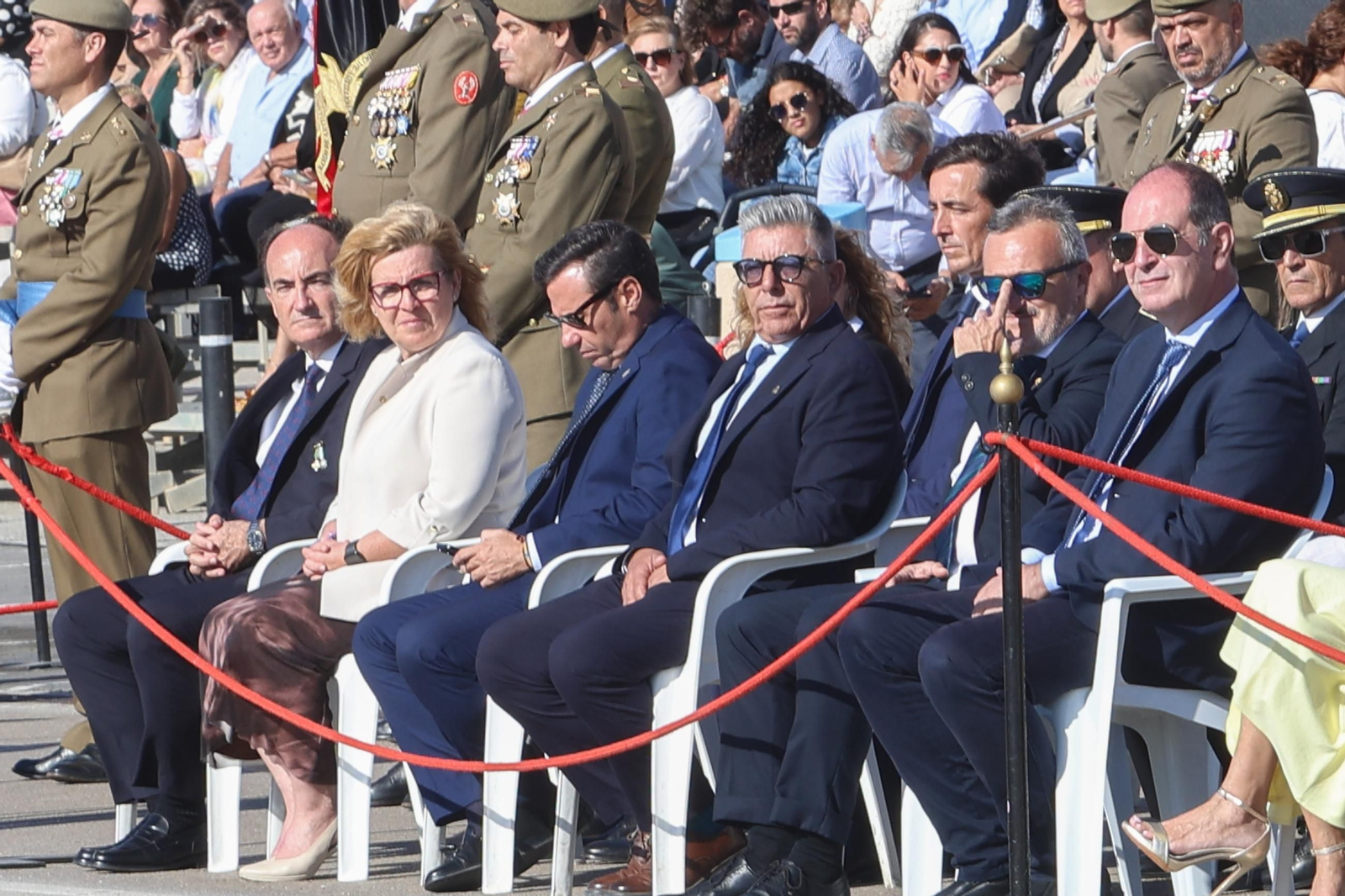Las fotos de la jura de bandera civil en Tarifa