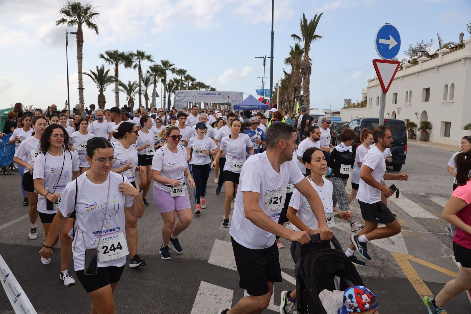 Las fotos de la 3ª carrera solidaria Memorial Vicente Granados en Málaga