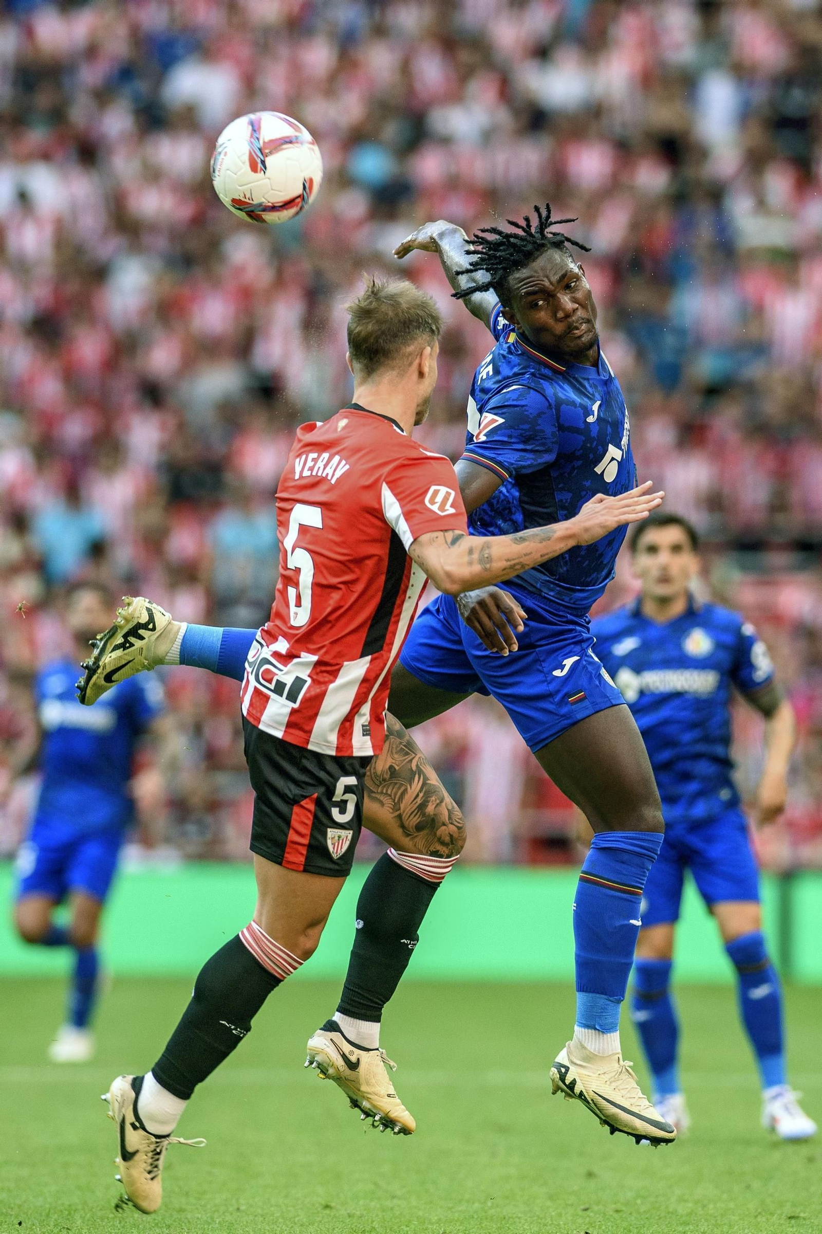 Las imágenes del Athletic - Getafe
