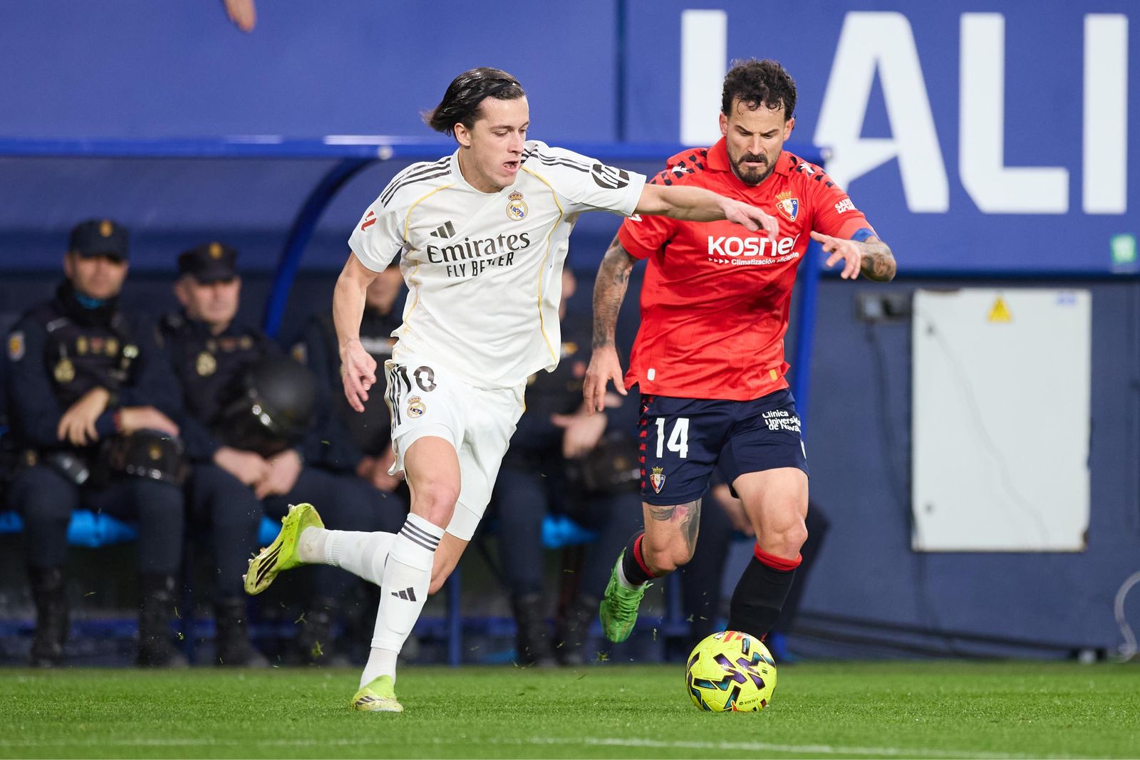 Las fotos de la derrota del Real Madrid contra Osasuna