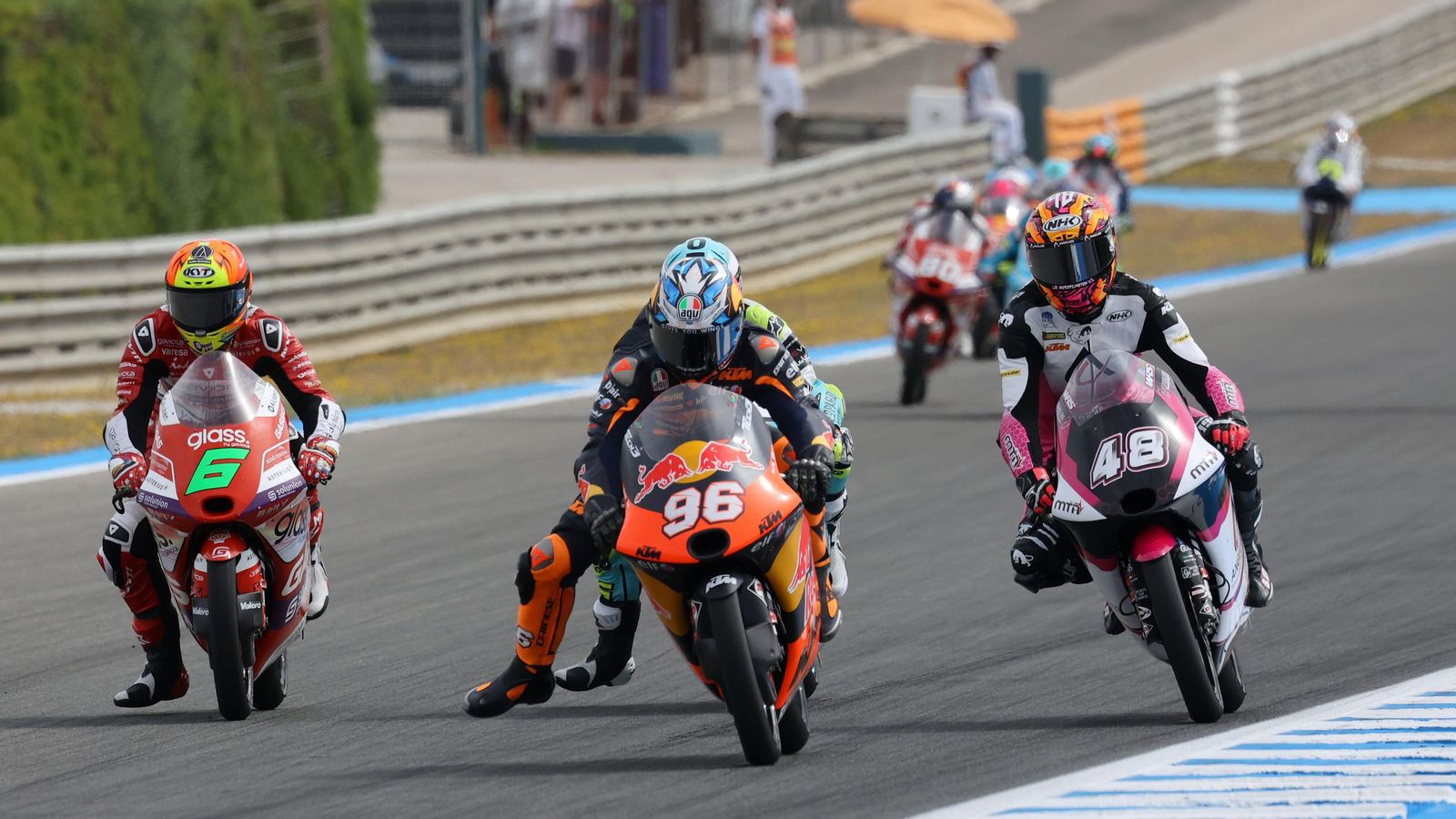 Carrera de Moto3 en el Circuito de Jerez