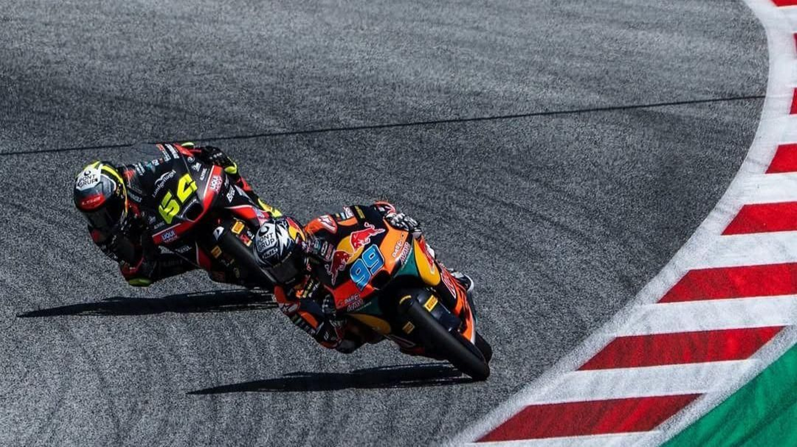 los sevillanos José Antonio Rueda y David Muñoz en el Gran Premio de Austria