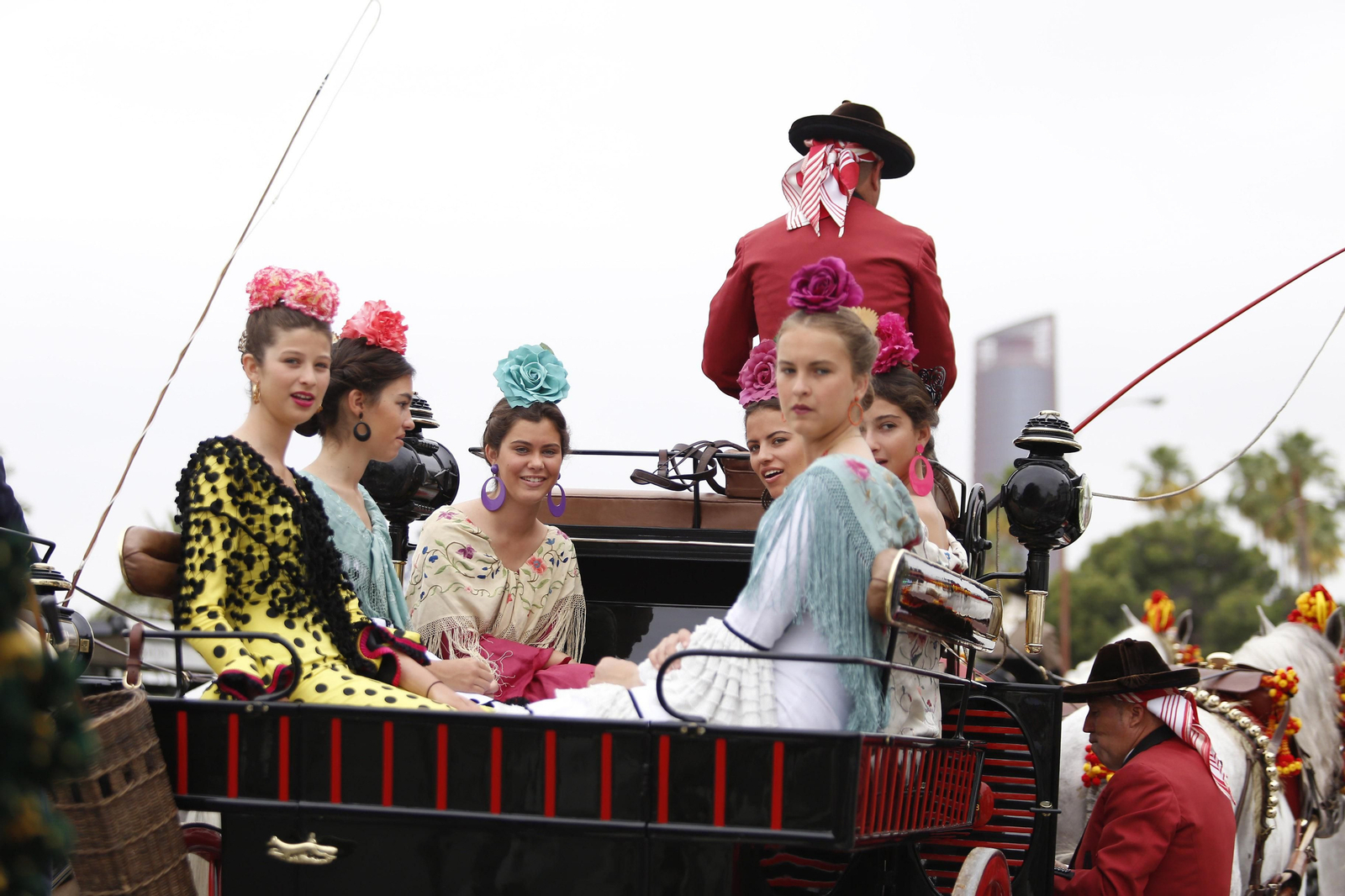 La 34º exhibición de enganches de la Feria de Sevilla en imágenes