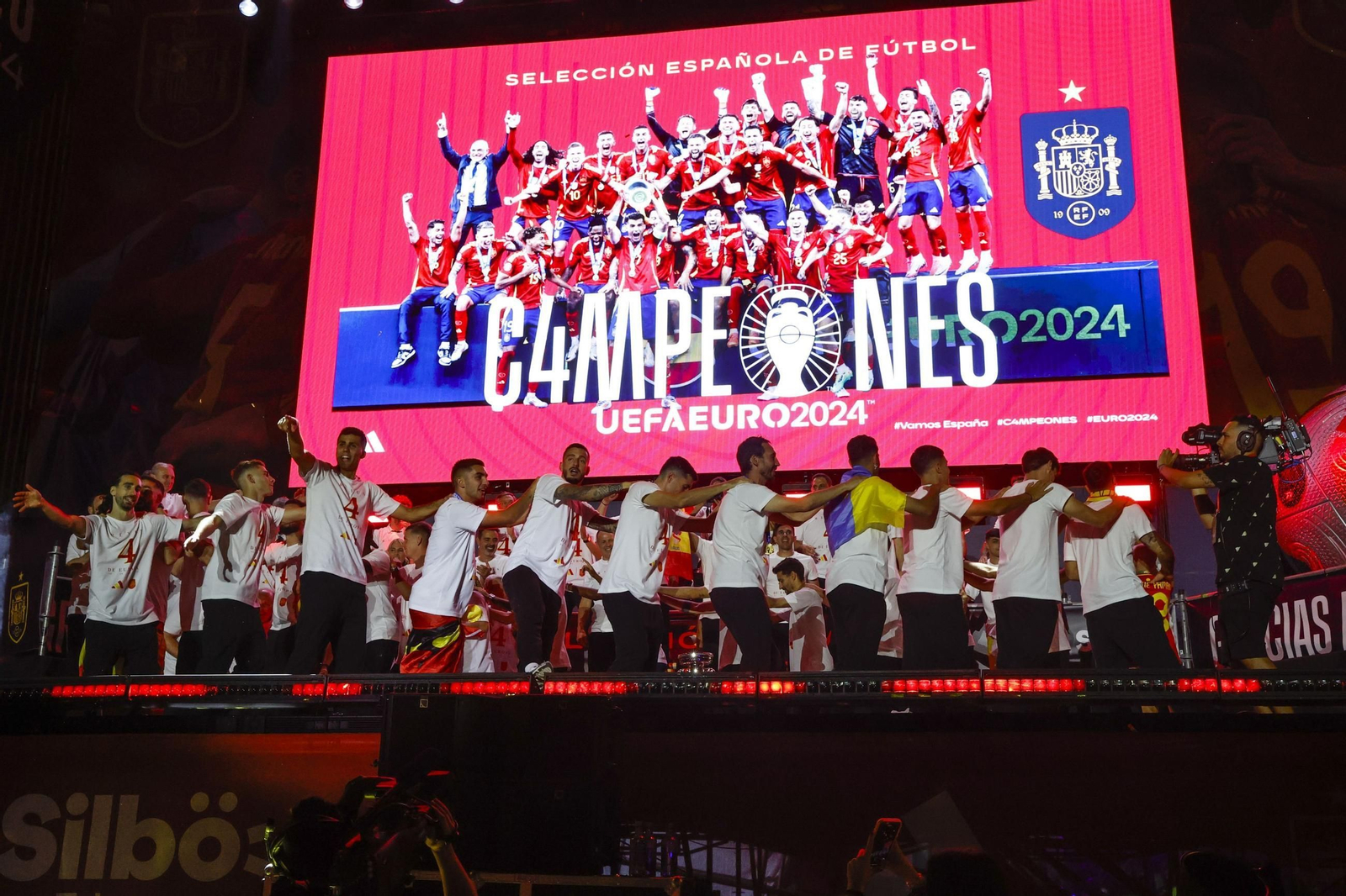 Las fotos de la celebración de España como campeona de la Eurocopa en Madrid