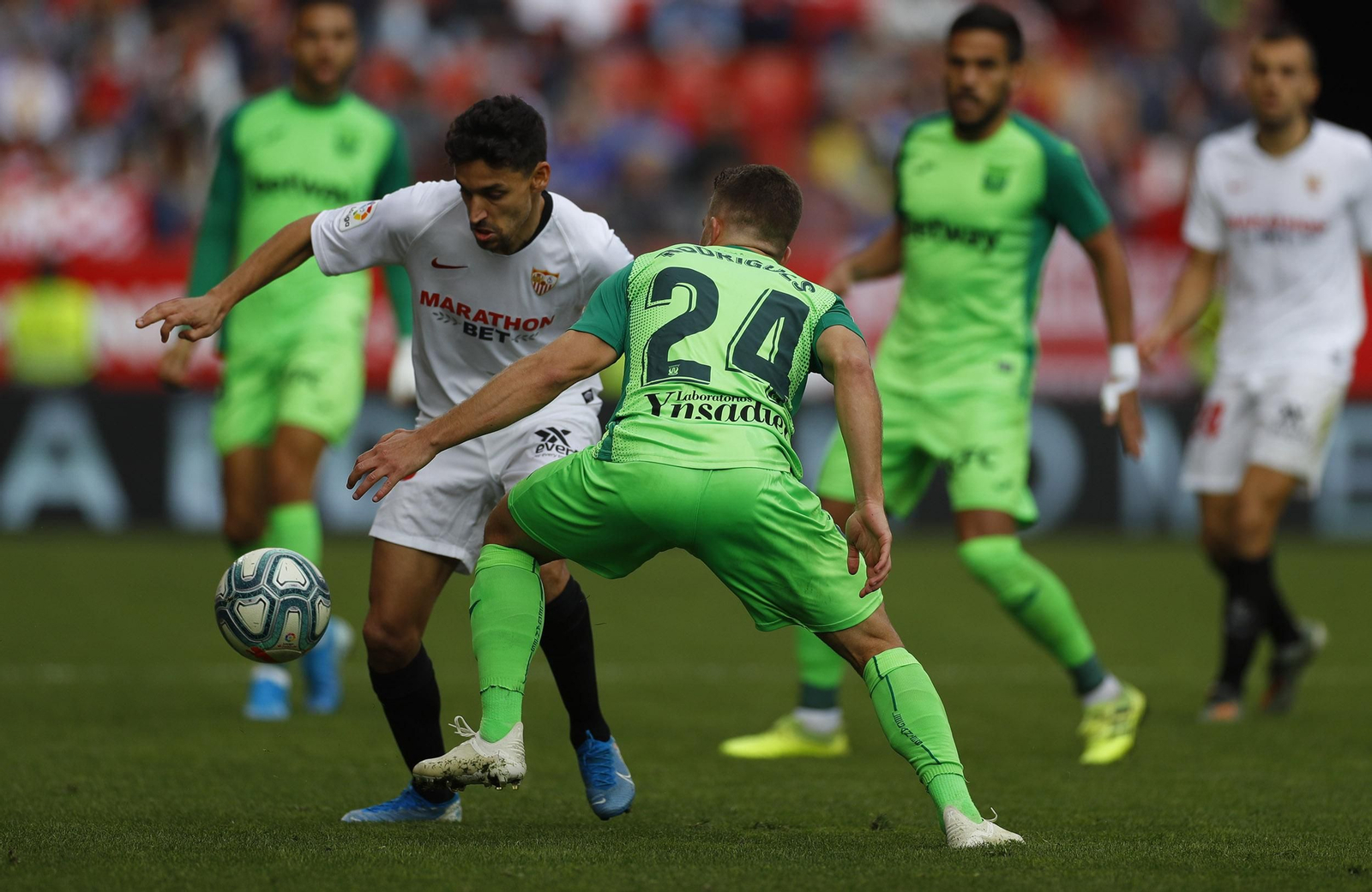 Las imágenes del Sevilla fc-Leganés