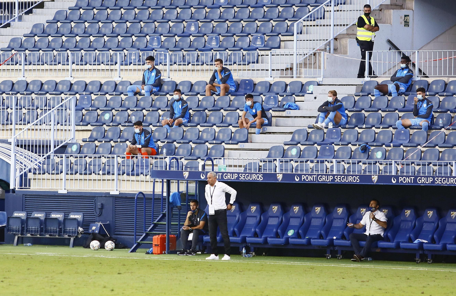 Las fotos de Sergio Pellicer en el Málaga