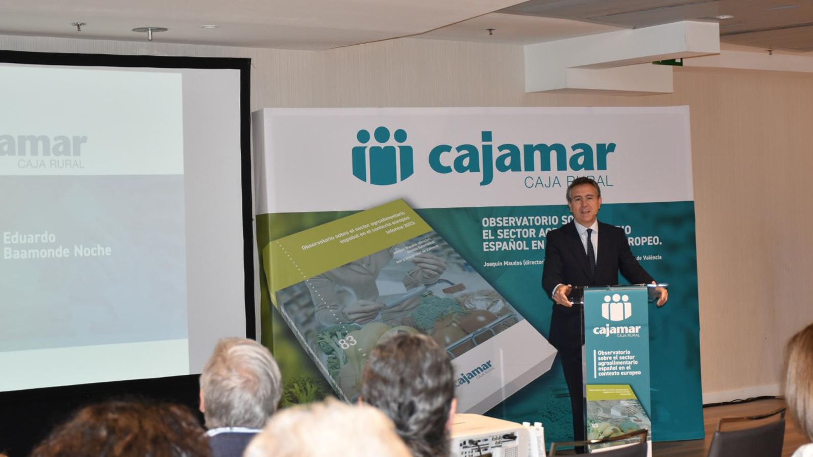 Eduardo Baamonde, presidente de Cajamar. Eduardo Baamonde, presidente de Cajamar.