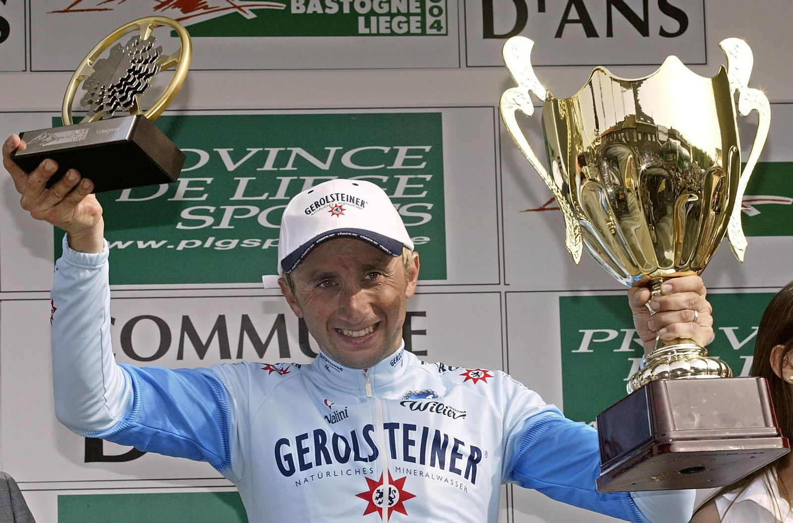 La carrera de Davide Rebellin, en imágenes