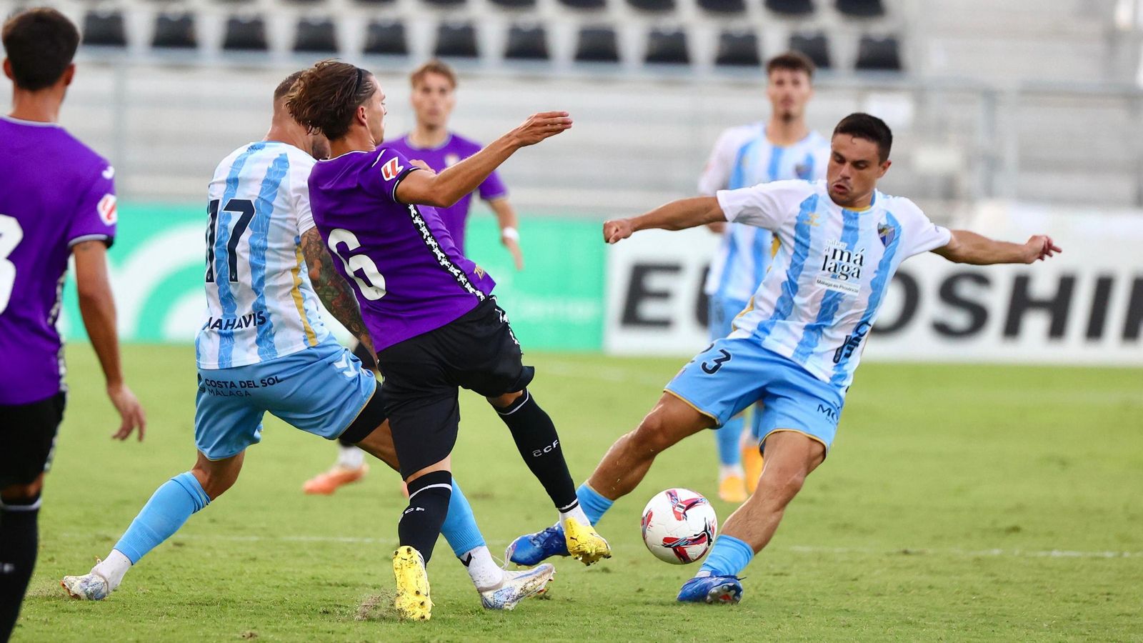 El Málaga CF - Córdoba, en fotos