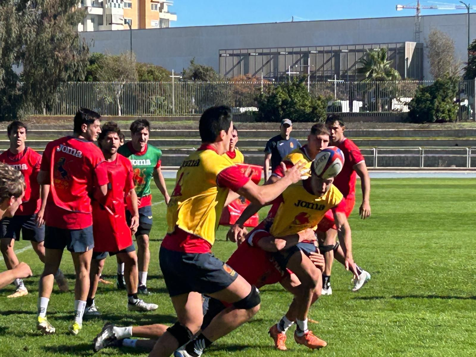 España ya prepara el duelo con Fiyi en el Ciudad de Málaga