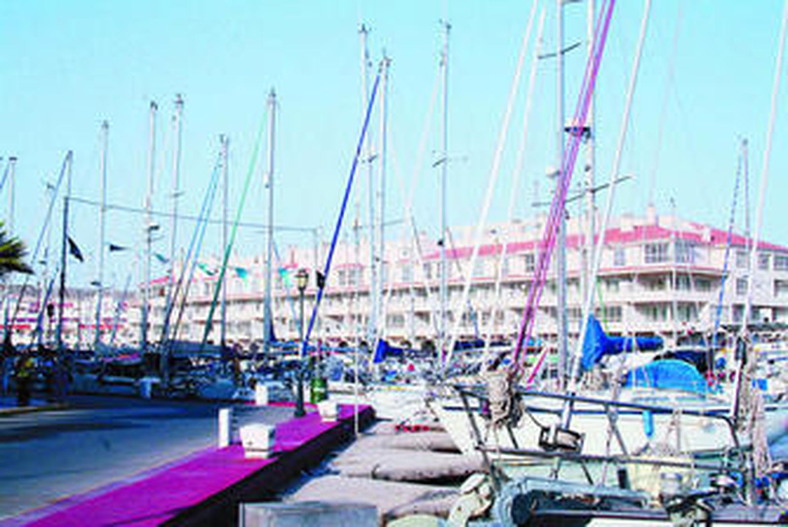 Puerto deportivo de Almerimar.